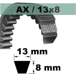 COURROIE TRAPEZOIDALE CRANTEE AX30