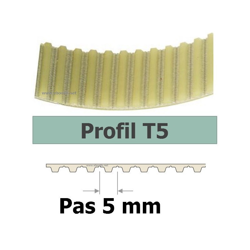 COURROIE CRANTEE 185T5/10 mm