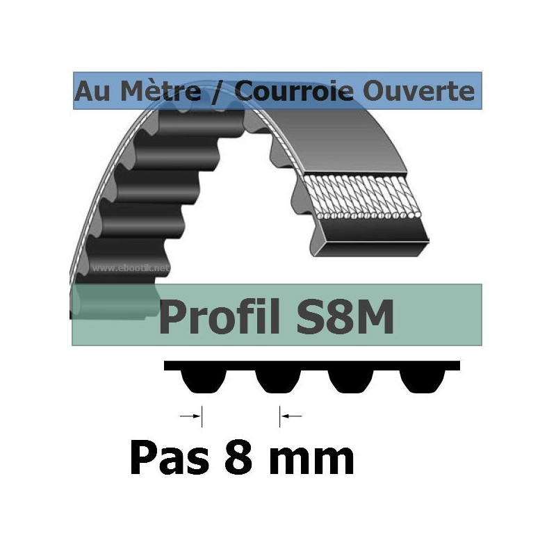 S8M25 mm Fibre Verre