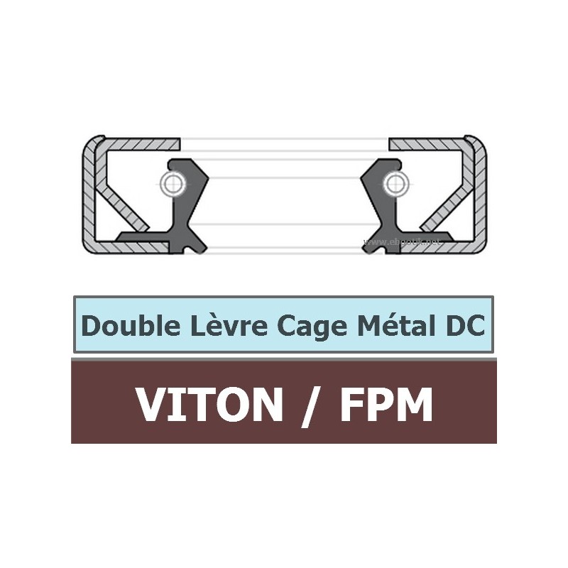 105X130X12 DC FPM/VITON