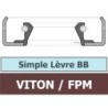 110X140X9 BB FPM/VITON