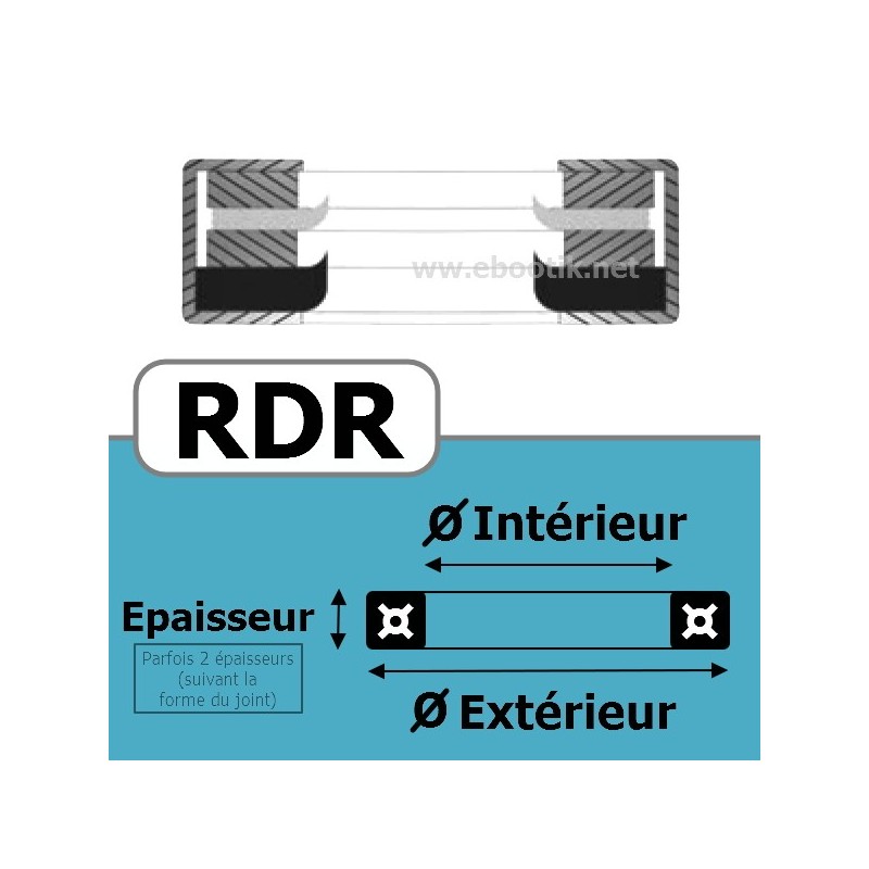 JOINT RACLEUR 44.45X57.25X7.14 RDR FPM +INOX JOINT RACLEUR 44.45X57.25X7.14 RDR FPM +INOX