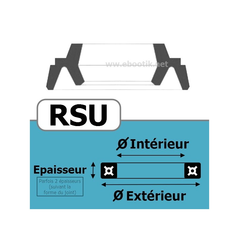 JOINT RACLEUR 125X137X5.5/8.2/11 RSU 490 JOINT RACLEUR 125X137X5.5/8.2/11 RSU 490
