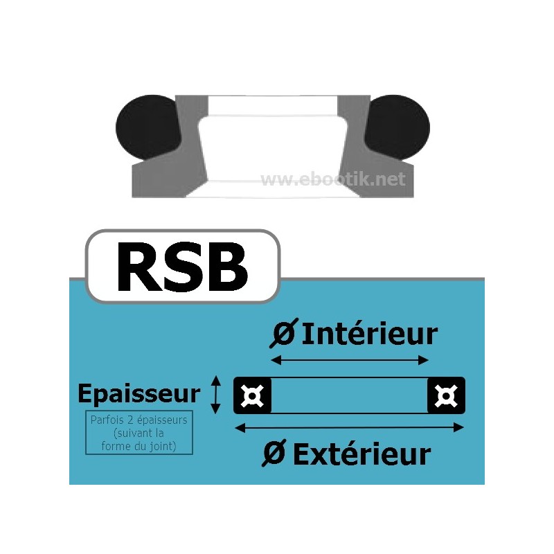 JOINT RACLEUR 200X216X9.5 RSB BRN 