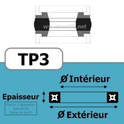 100x75x22.4x6.35 TP3 NBR