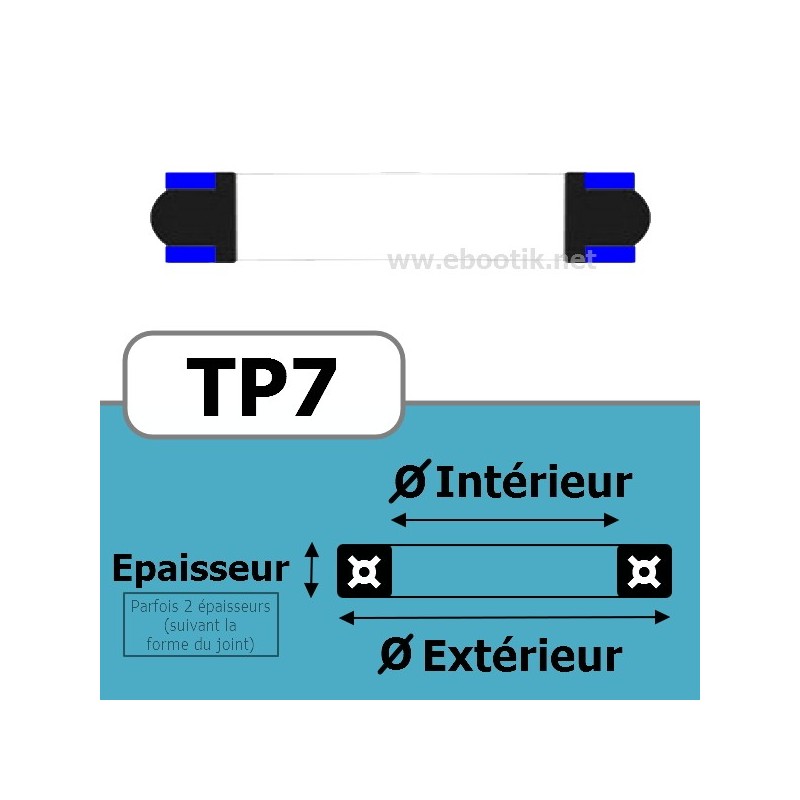 280x267.66x9.53 TP7 NBR 90 Sh