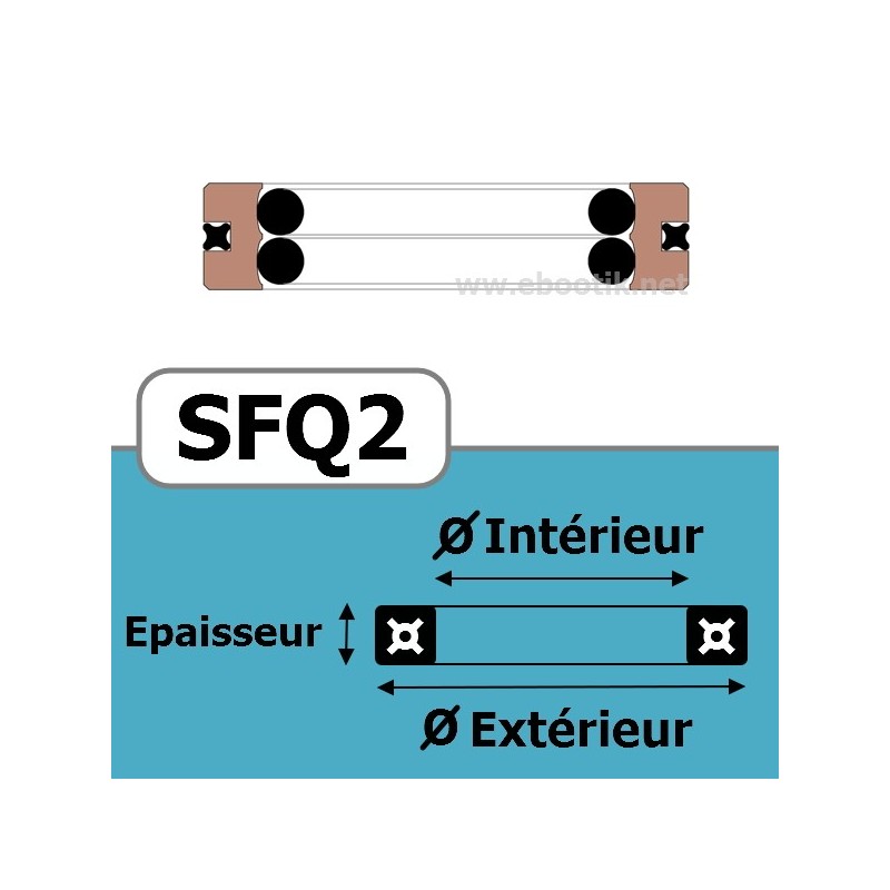 87x100x8.3 SFQ2 BRN 87x100x8.3 SFQ2 BRN