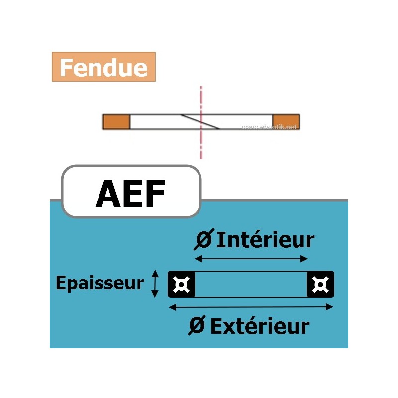 BAGUE 113.89x3.53 AEF PTFE