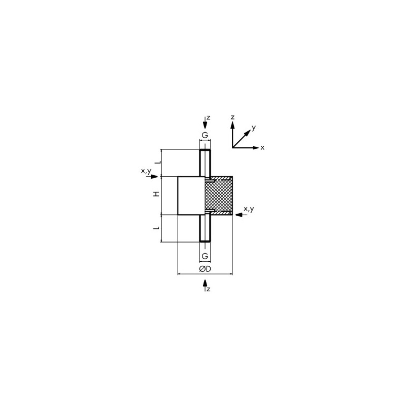 PLOT MALE/MALE 16x15 M5 PLOT MALE/MALE 16x15 M5