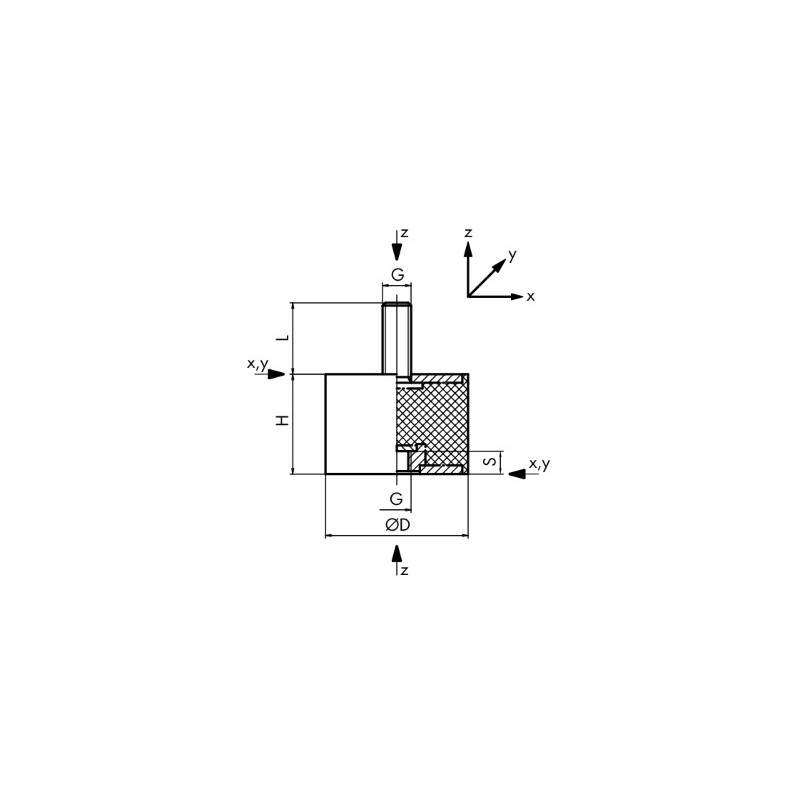 PLOT MALE/FEMELLE 30x22 M8