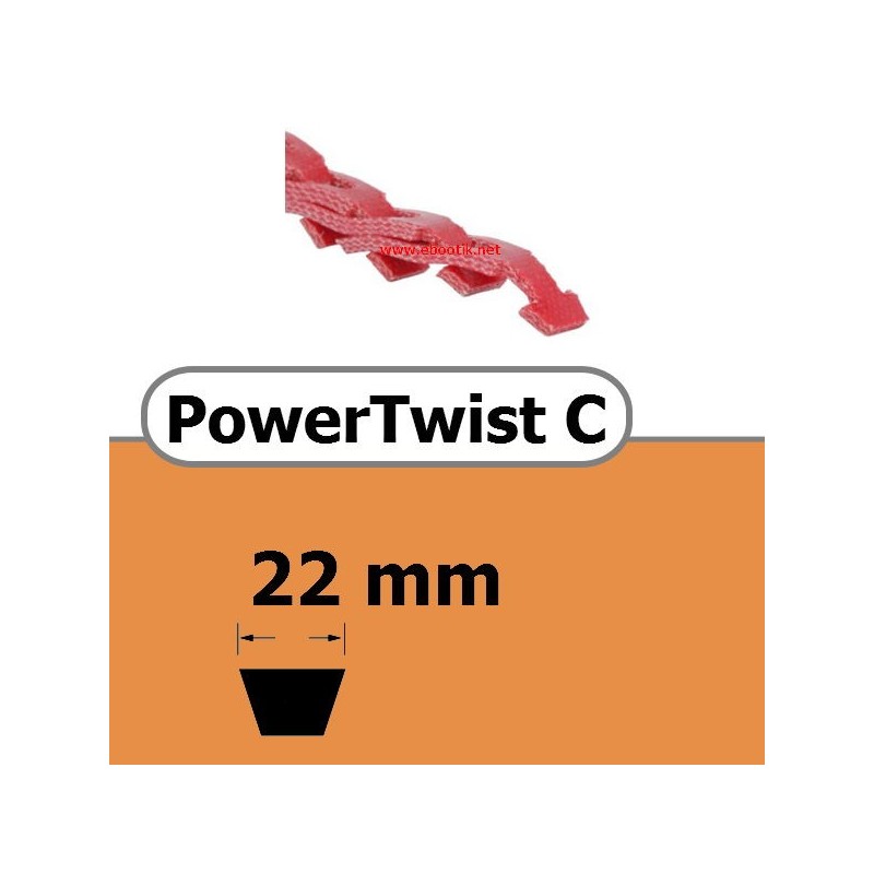 POWER TWIST C 22 x 14 mm