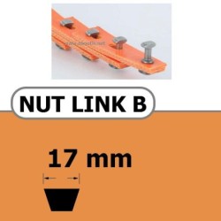 NUT LINK B 17 x 11 mm