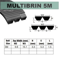 5M530x2 Brins PU