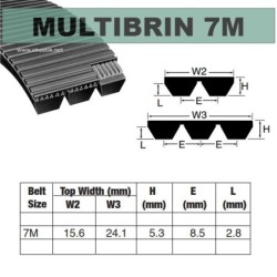 7M1120x3 Brins PU