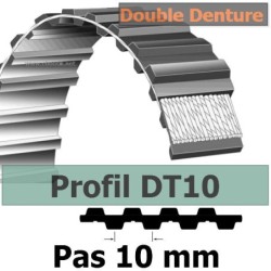 260T10/10 mm PU (acier) DD