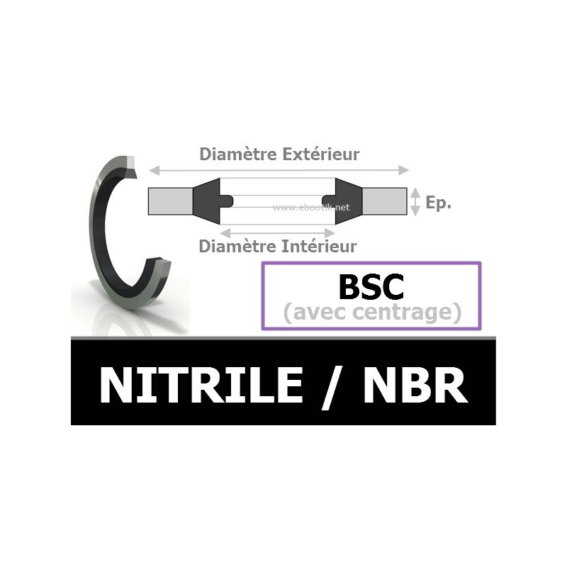BSC54.89x69.85x3.25 DS53.86 13/4 / 834 NBR BSC54.89x69.85x3.25 DS53.86 13/4 / 834 NBR